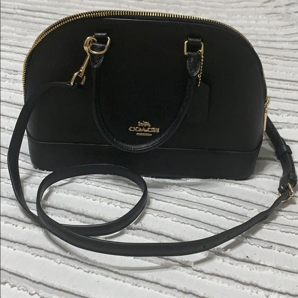 Coach Handbags - Coach black Mini Sierra Satchel